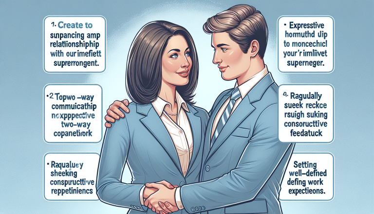 Ways to Build a Strong Relationship with Your Manager