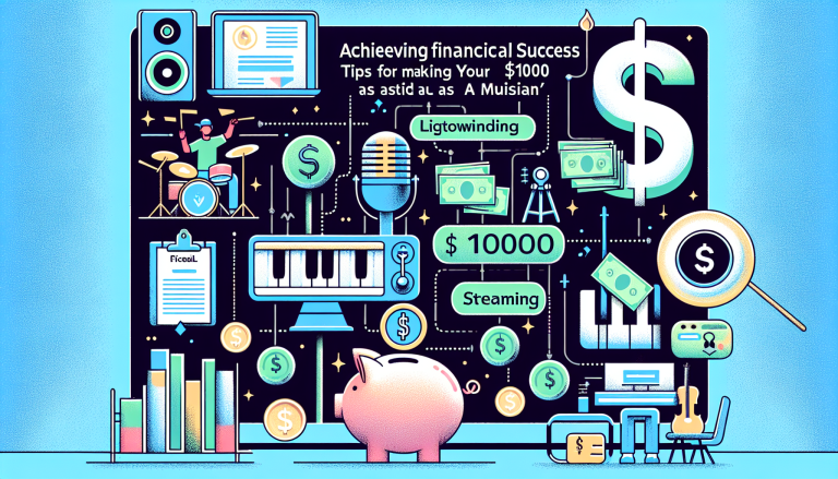 Achieving Financial Success: Tips for Making Your First $1000 as a Musician