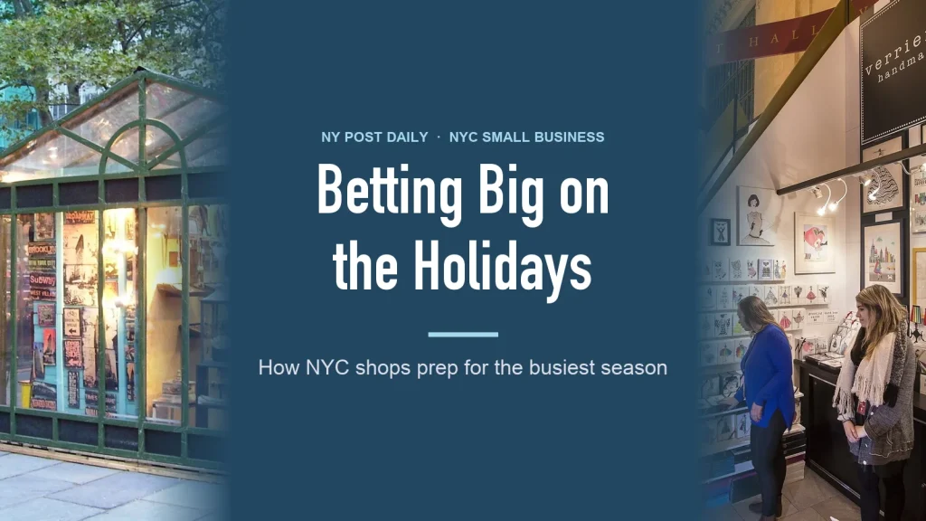 The Small Businesses Betting Big on New York’s Holiday Season