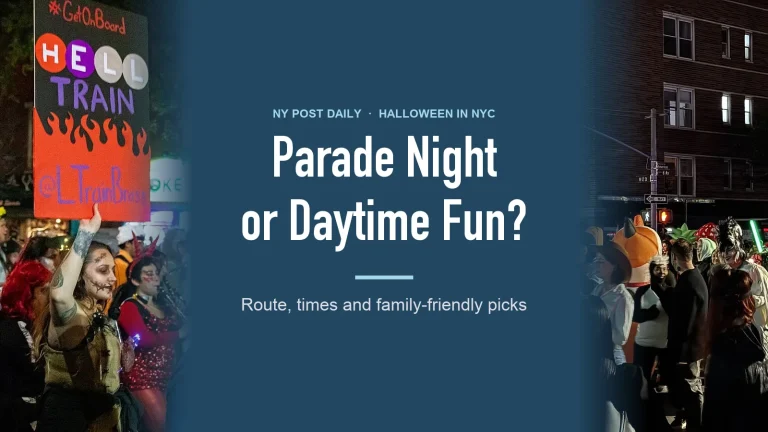 Village Halloween Parade 2026: Route, Times and Family Alternatives
